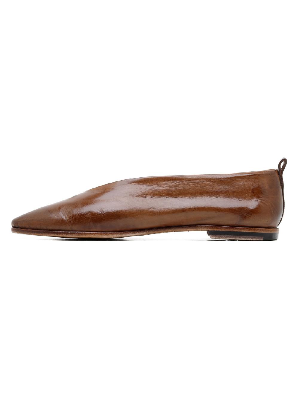 Silvano Sassetti Slippers in vitello spazzolato marrone Qualità