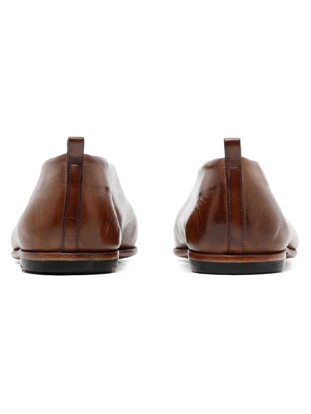 Silvano Sassetti Slippers in vitello spazzolato marrone Qualità
