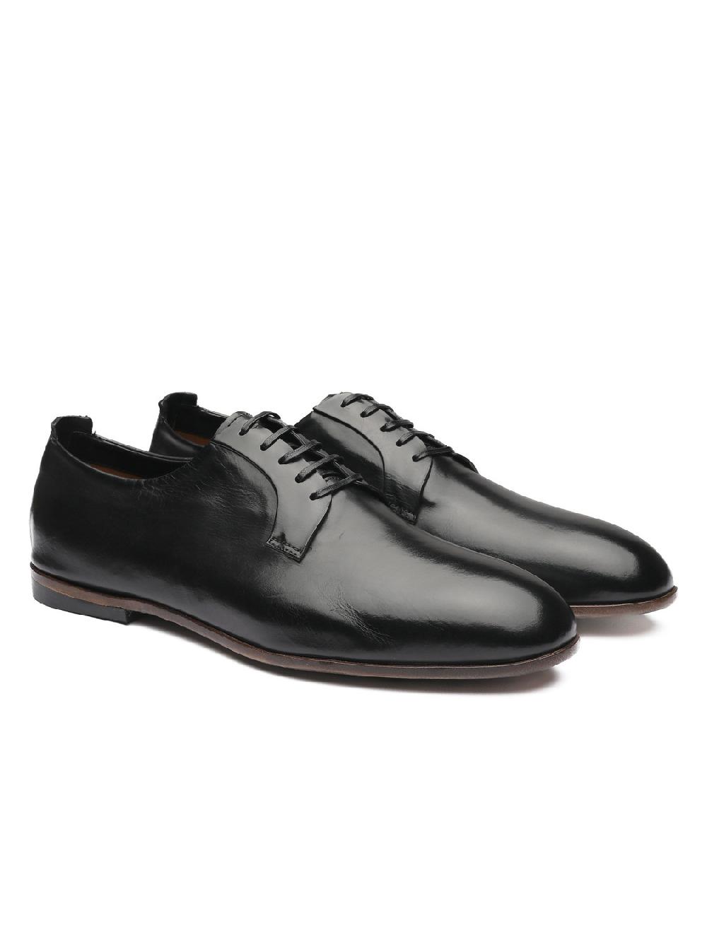 Silvano Sassetti Scarpe Derby in pelle nera Italia