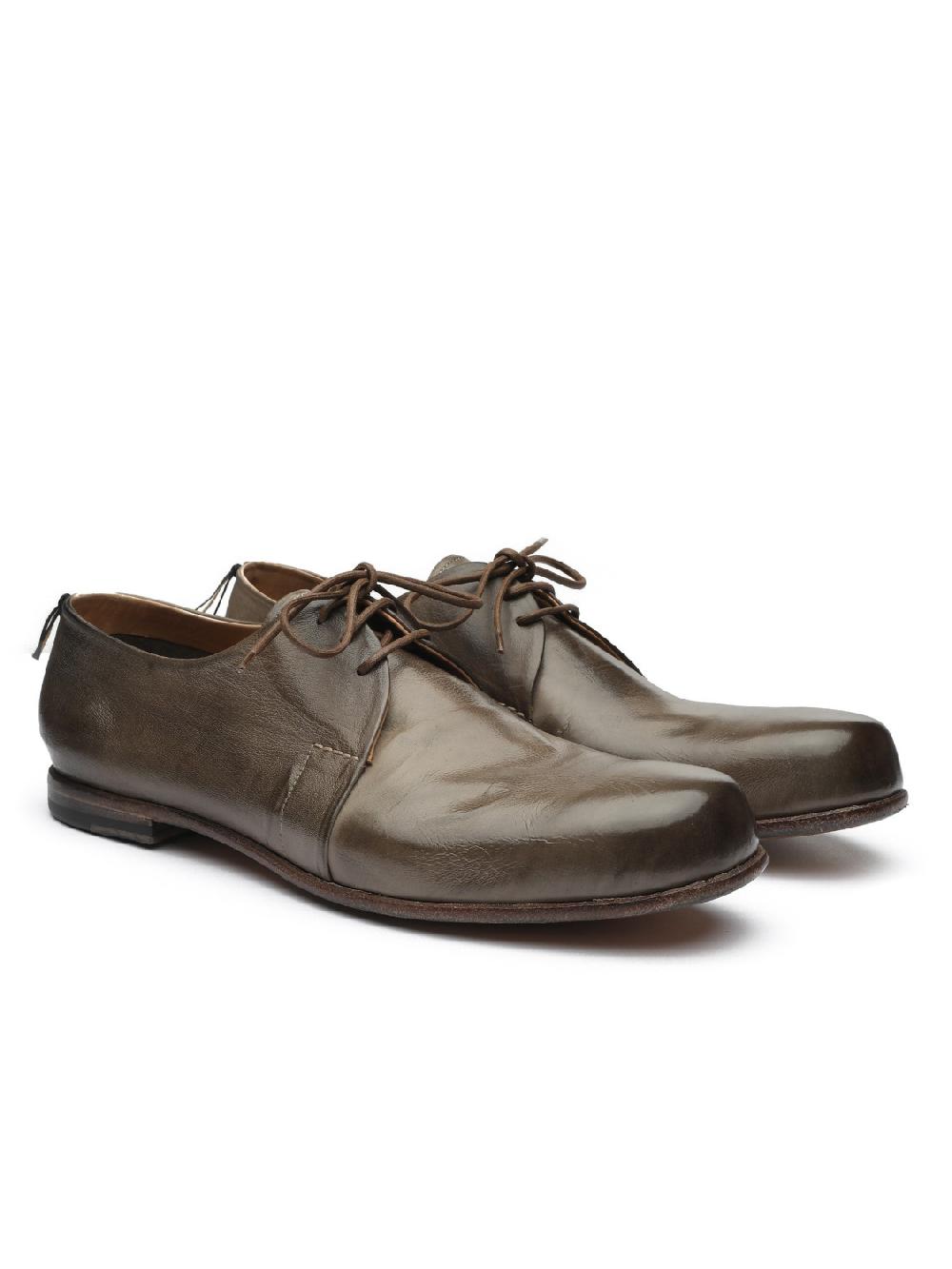 Silvano Sassetti Scarpe Derby in pelle grigia Promozione