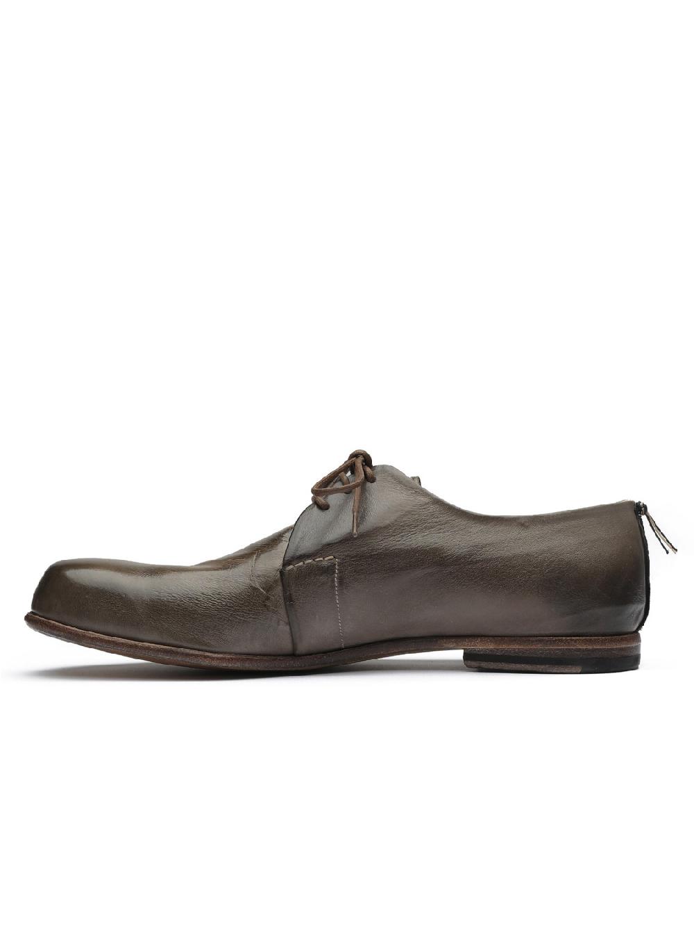Silvano Sassetti Scarpe Derby in pelle grigia Promozione