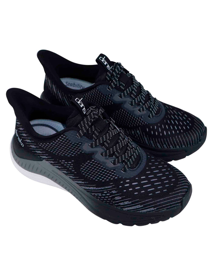 Spatarella Sneakers donna Mesh in tela nera 2025