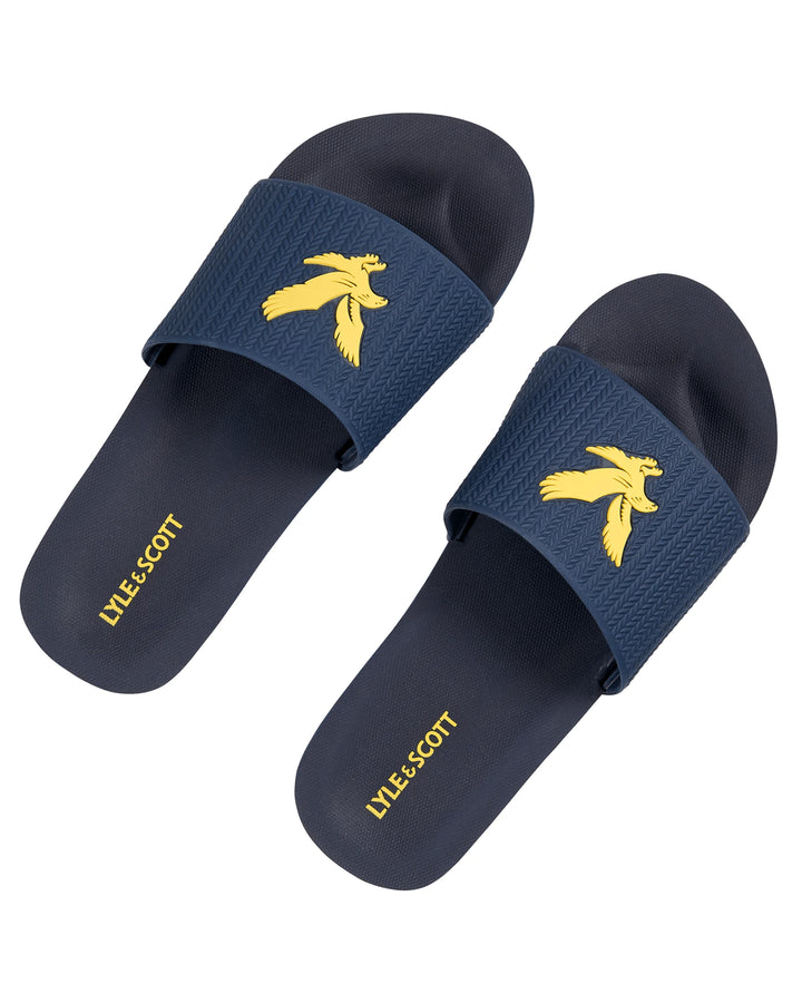 Spatarella Sandali uomo in gomma blu Presa