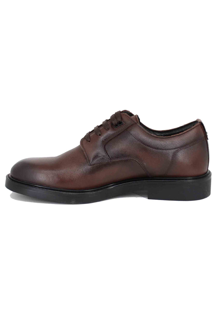 Spatarella Stringate uomo in pelle marrone Acquista Ora