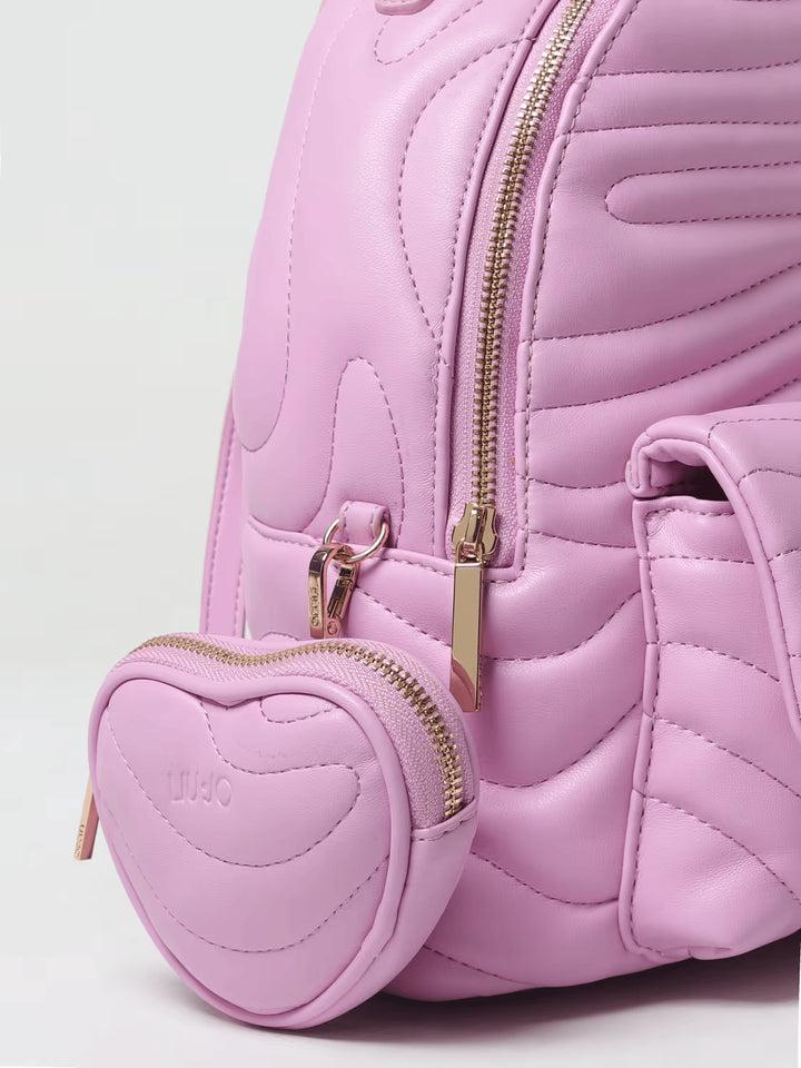 Spatarella Zaini donna in ecopelle rosa In Vendita