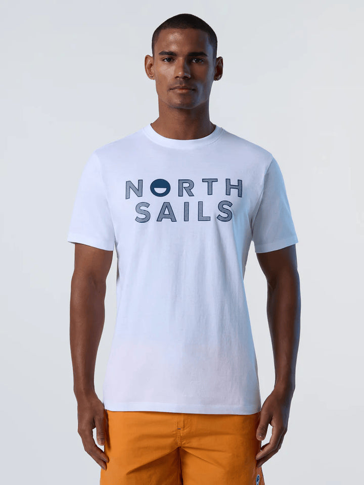 Spatarella T-shirt uomo in cotone bianco 692973-0101 Presa