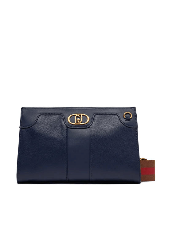 Spatarella Borse donna a tracolla in similpelle blu navy Offerta