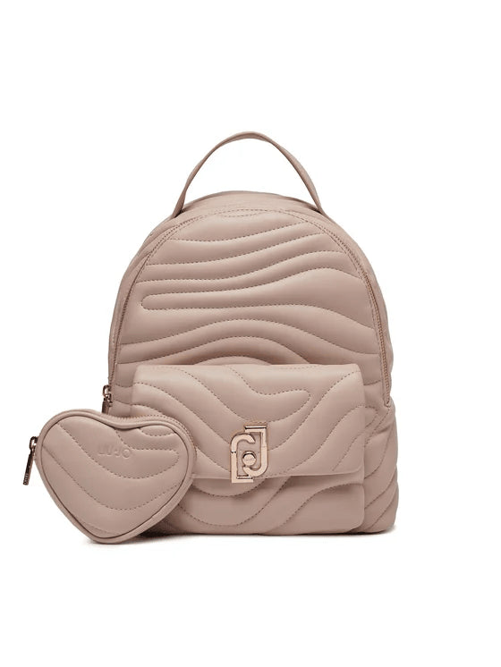 Spatarella Zaini donna in ecopelle beige Acquista Ora