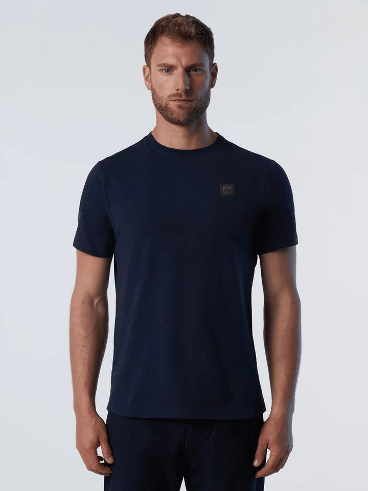 Spatarella T-shirt uomo in cotone blu 692981-0802 I Più Venduti