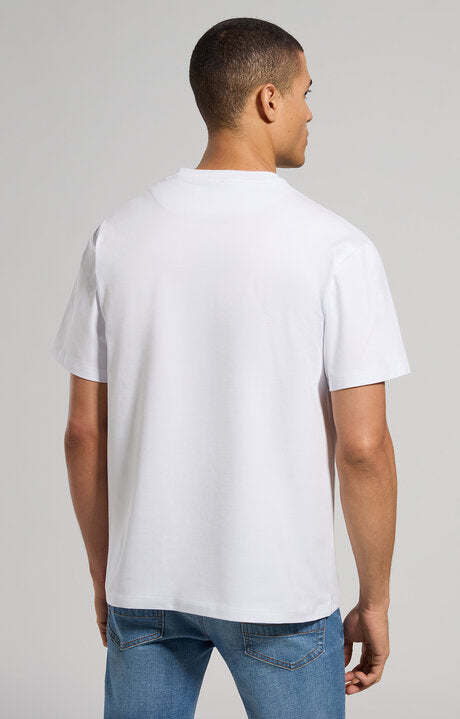 Spatarella T-shirt uomo girocollo in jersey bianco pbmt0073-1000 In Linea