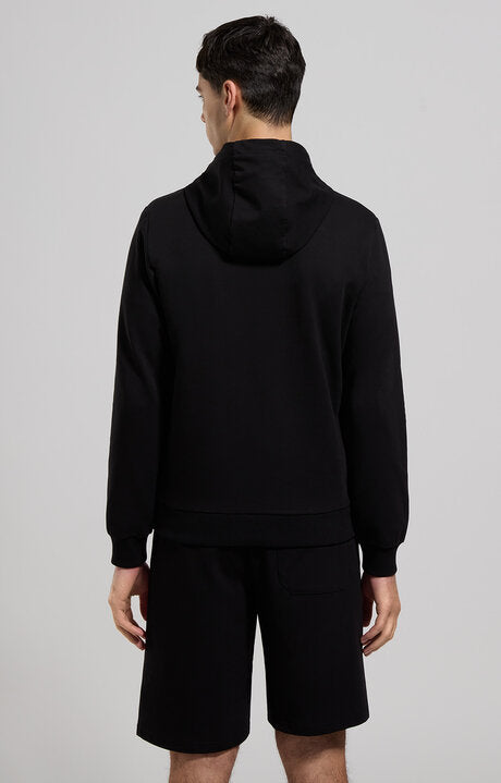 Spatarella Felpe uomo in cotone stretch nero pbmf0035-8000 Vendita
