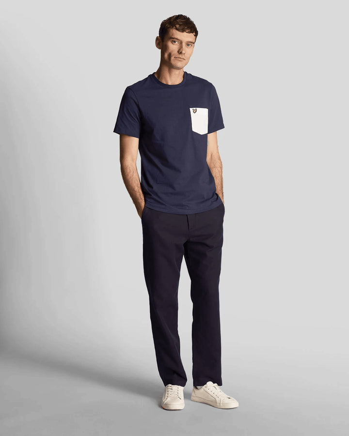 Spatarella T-shirt uomo in cotone blu Convenienza