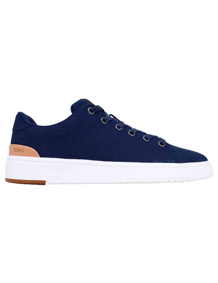 Spatarella Sneakers uomo in tessuto blu Vendita Economica
