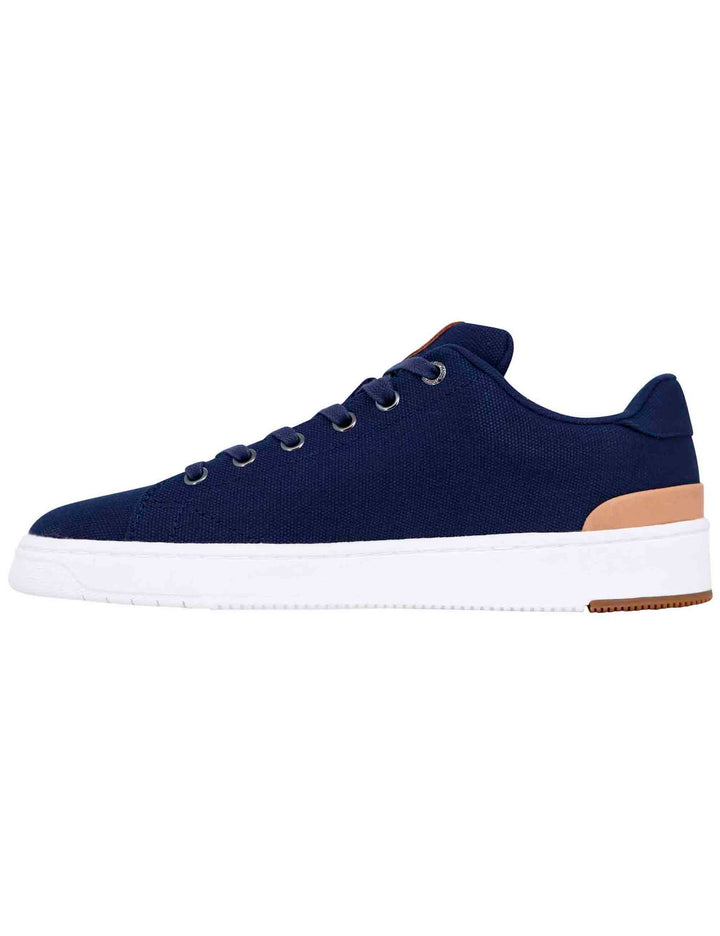 Spatarella Sneakers uomo in tessuto blu Vendita Economica