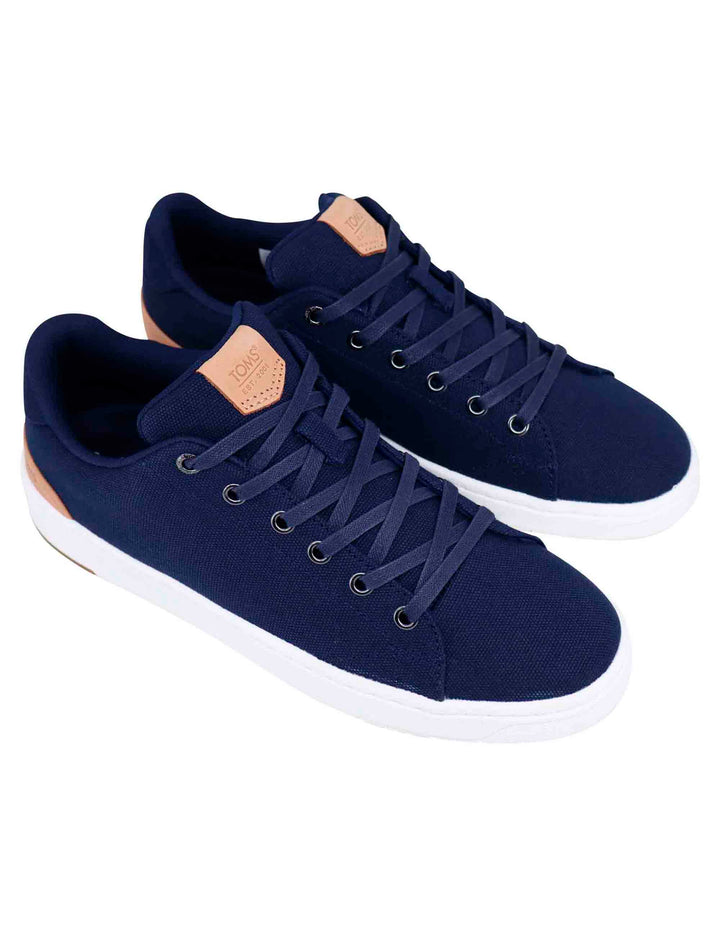 Spatarella Sneakers uomo in tessuto blu Vendita Economica