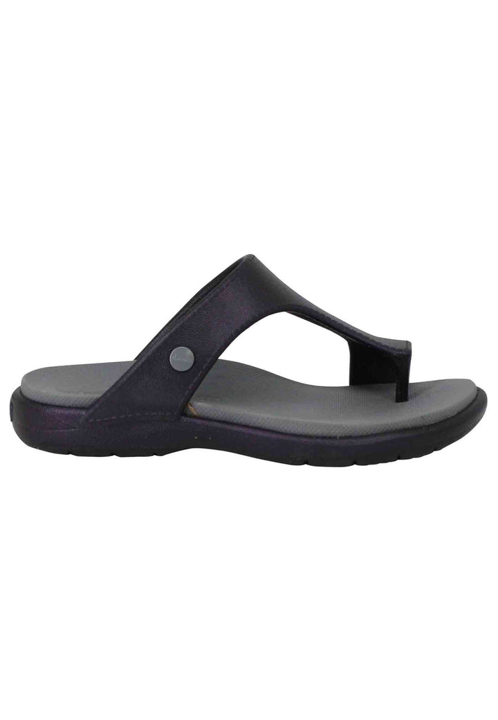 Spatarella Sandali infradito donna in gomma nera Vendite Flash