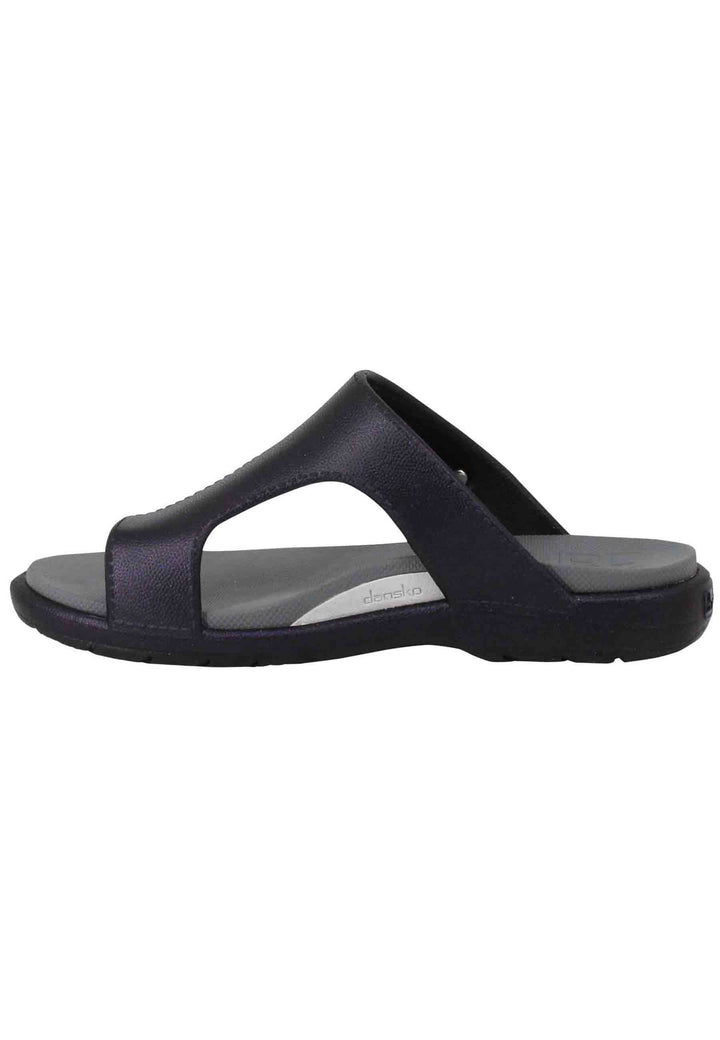 Spatarella Sandali infradito donna in gomma nera Vendite Flash
