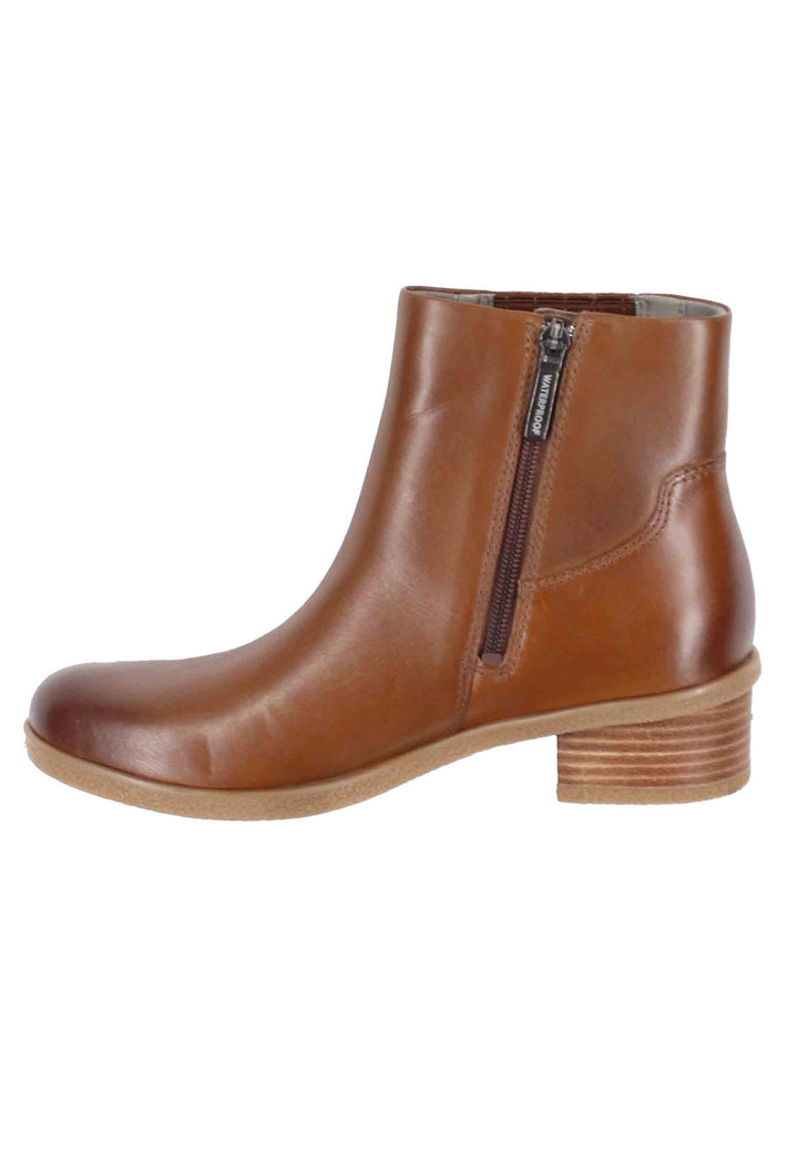 Spatarella Stivaletti donna whaterproff in pelle cuoio con suola in gomma Negozio
