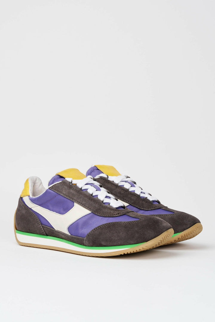 Spatarella Sneakers uomo Trainer '74 in camoscio moro e tessuto 004 Italia