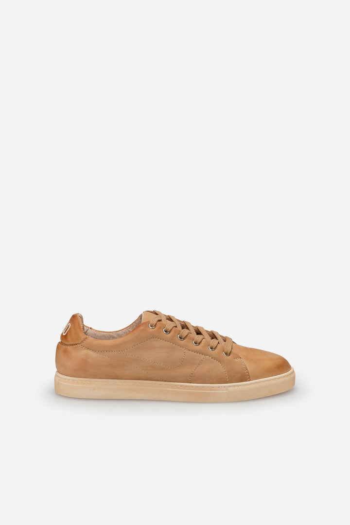 Spatarella Sneakers uomo N.100 in pelle camel vintage Qualità Garantita
