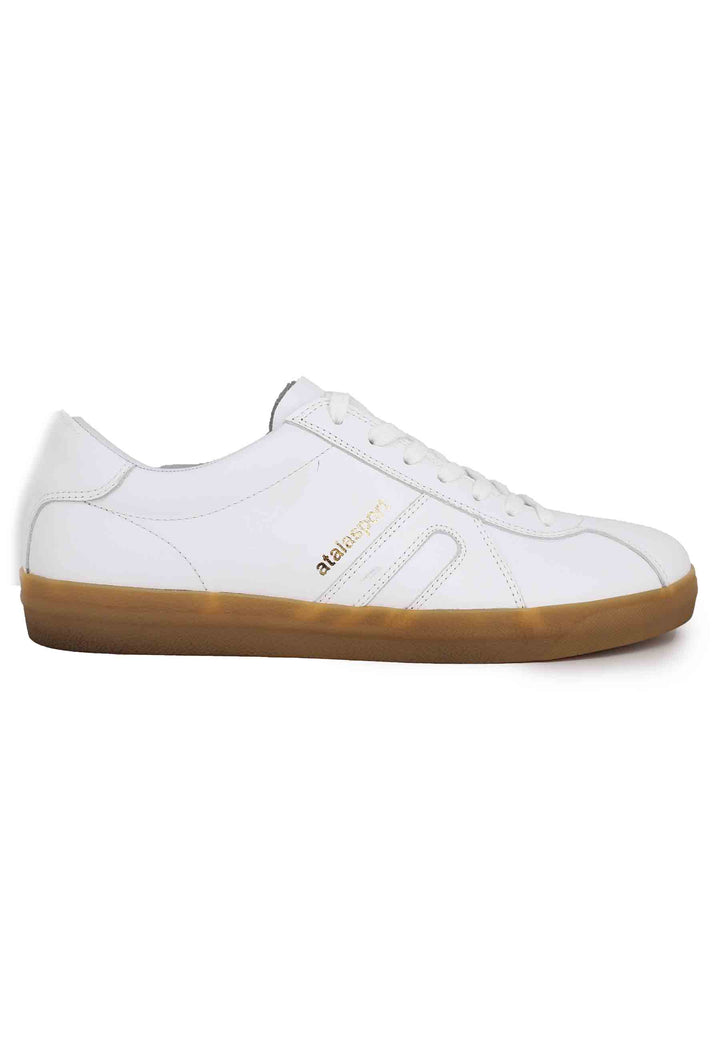 Spatarella Sneakers uomo in pelle bianca Vendite Flash