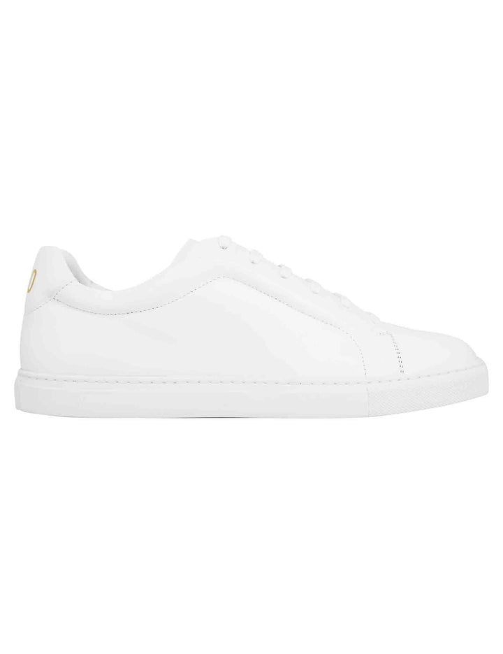 Spatarella Sneakers uomo Foro italico in pelle bianca Outlet