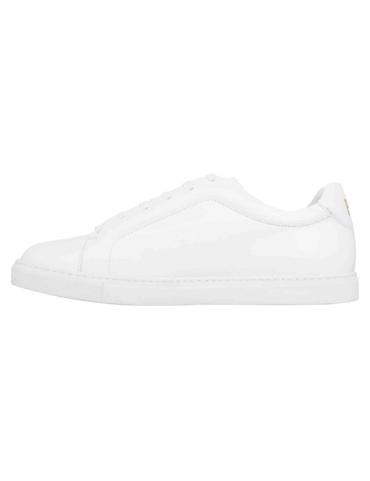 Spatarella Sneakers uomo Foro italico in pelle bianca Outlet
