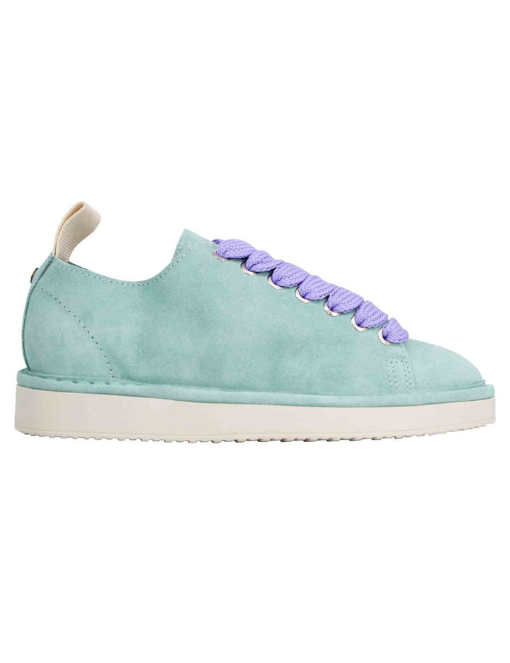 Spatarella Sneakers donna in camoscio celeste Vendite Flash