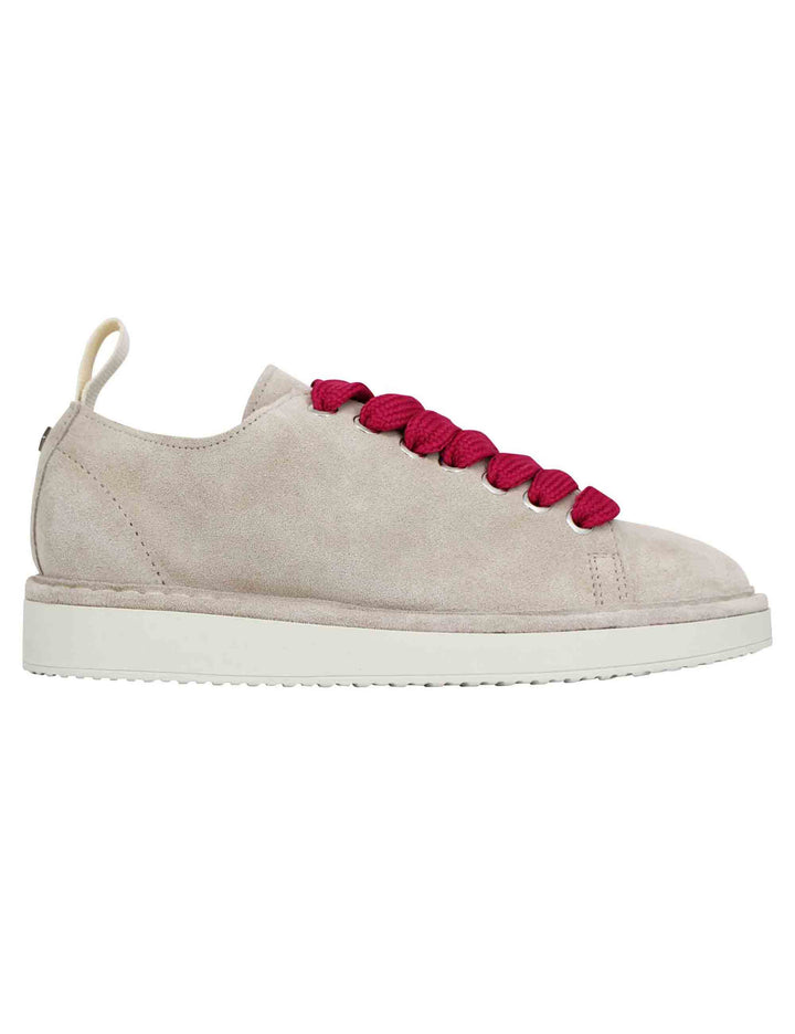 Spatarella Sneakers donna in camoscio grigio Negozio