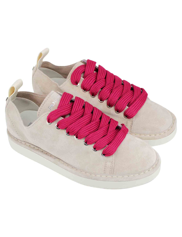 Spatarella Sneakers donna in camoscio grigio Negozio