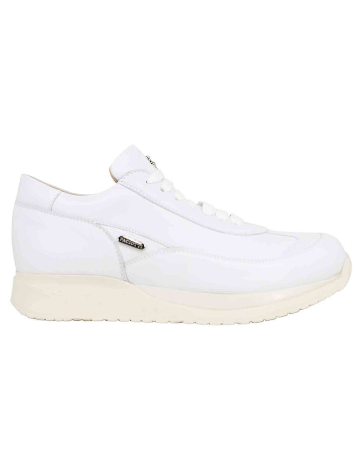 Spatarella Sneakers uomo in pelle bianca Nuovo