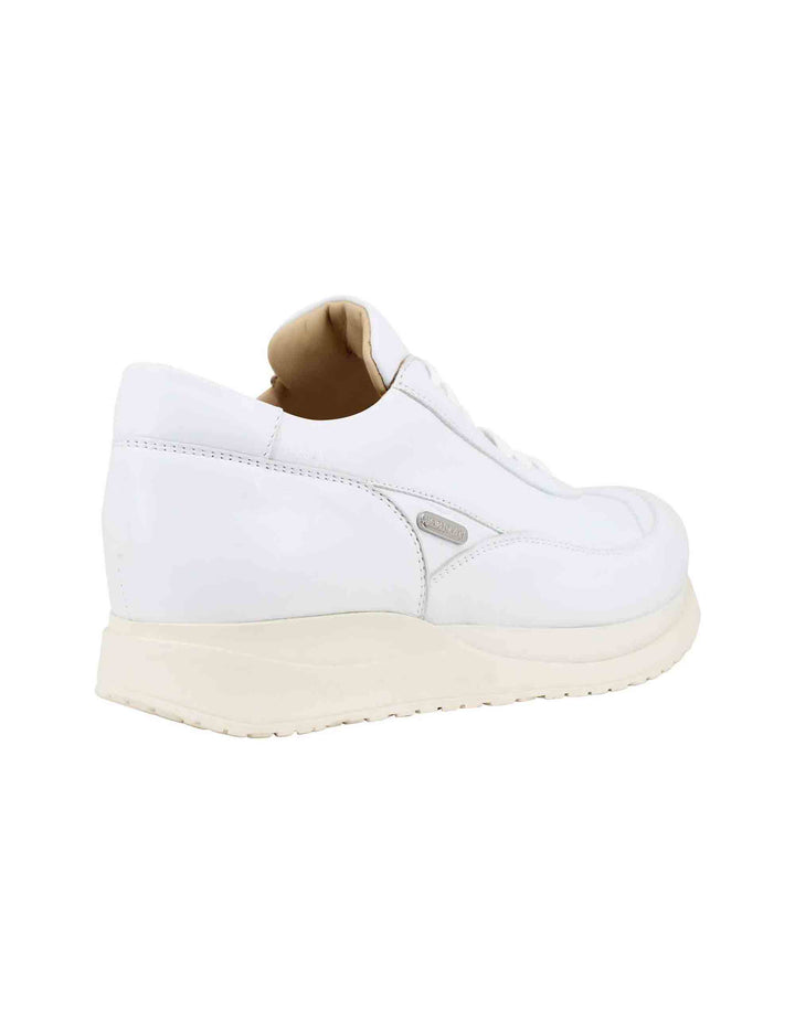 Spatarella Sneakers uomo in pelle bianca Nuovo