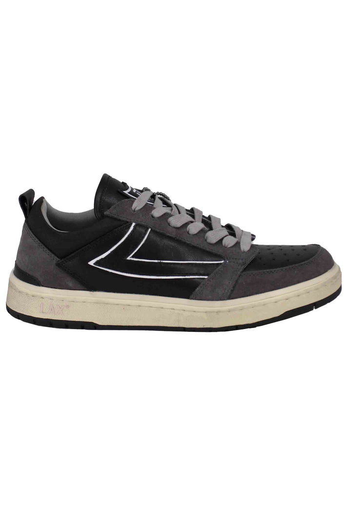 Spatarella Sneakers uomo Starlight Bicolor in pelle nera Nuovo
