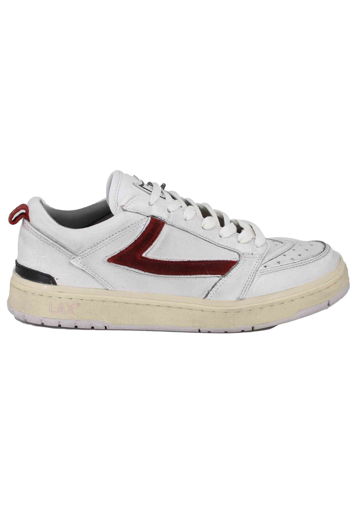 Spatarella Sneakers uomo Starlight Shield in pelle bianca Vendita