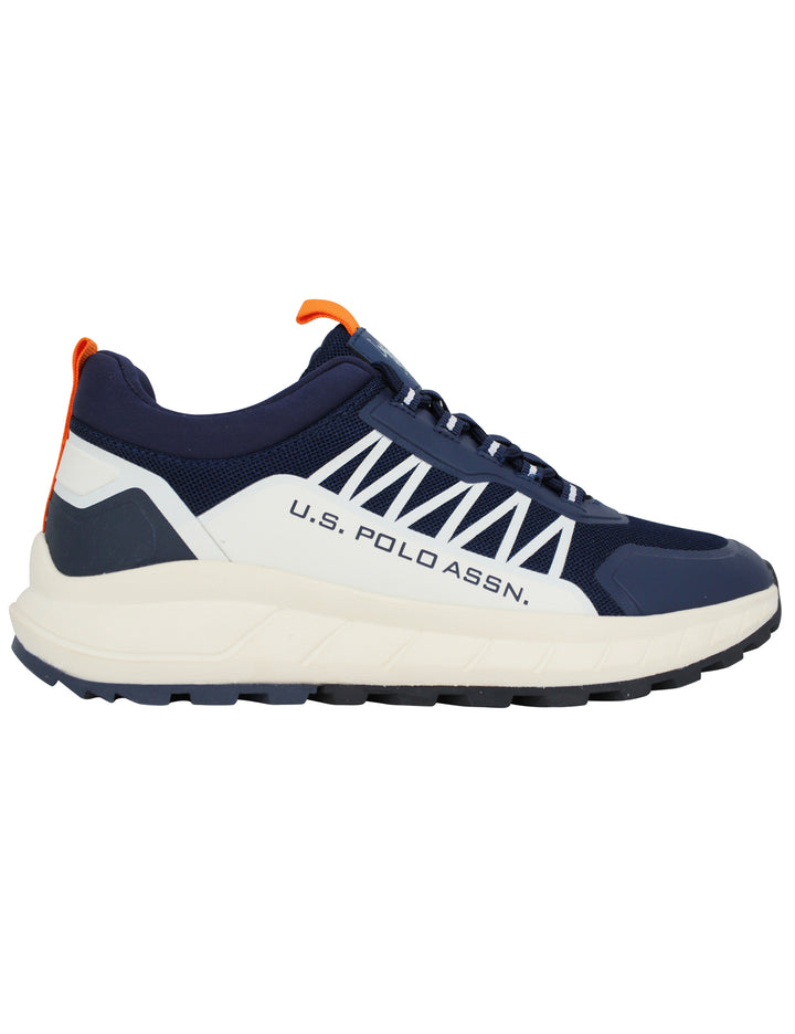 Spatarella Sneakers uomo in tessuto tecnico blu Novità