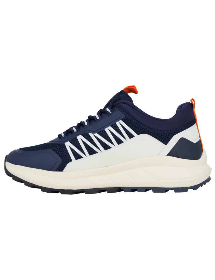 Spatarella Sneakers uomo in tessuto tecnico blu Novità