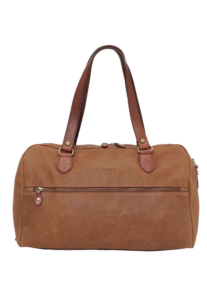 Spatarella Borsa uomo in pelle cuoio con manici lunghi Offerta per la Festa della Mamma