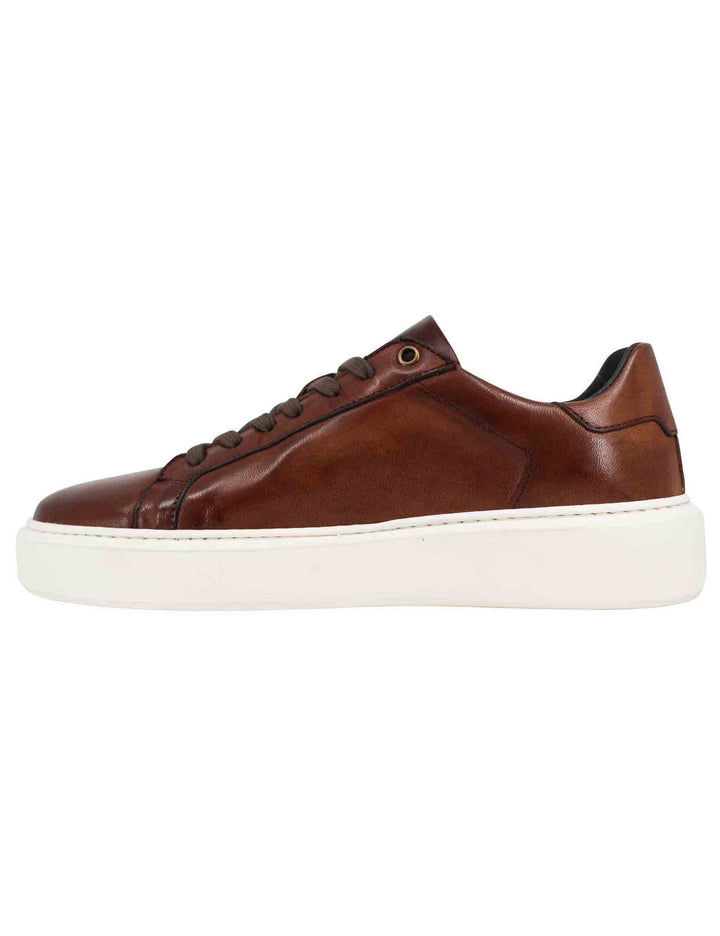 Spatarella Sneakers uomo in pelle cuoio con suola alta ulta light Offerta speciale della fabbrica