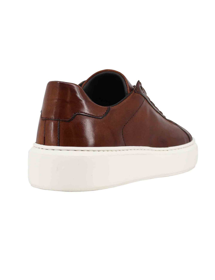 Spatarella Sneakers uomo in pelle cuoio con suola alta ulta light Offerta speciale della fabbrica