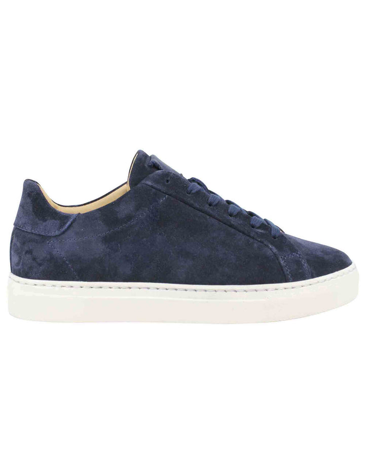 Spatarella Sneakers uomo in camoscio blu 50% di sconto con spedizione gratuita