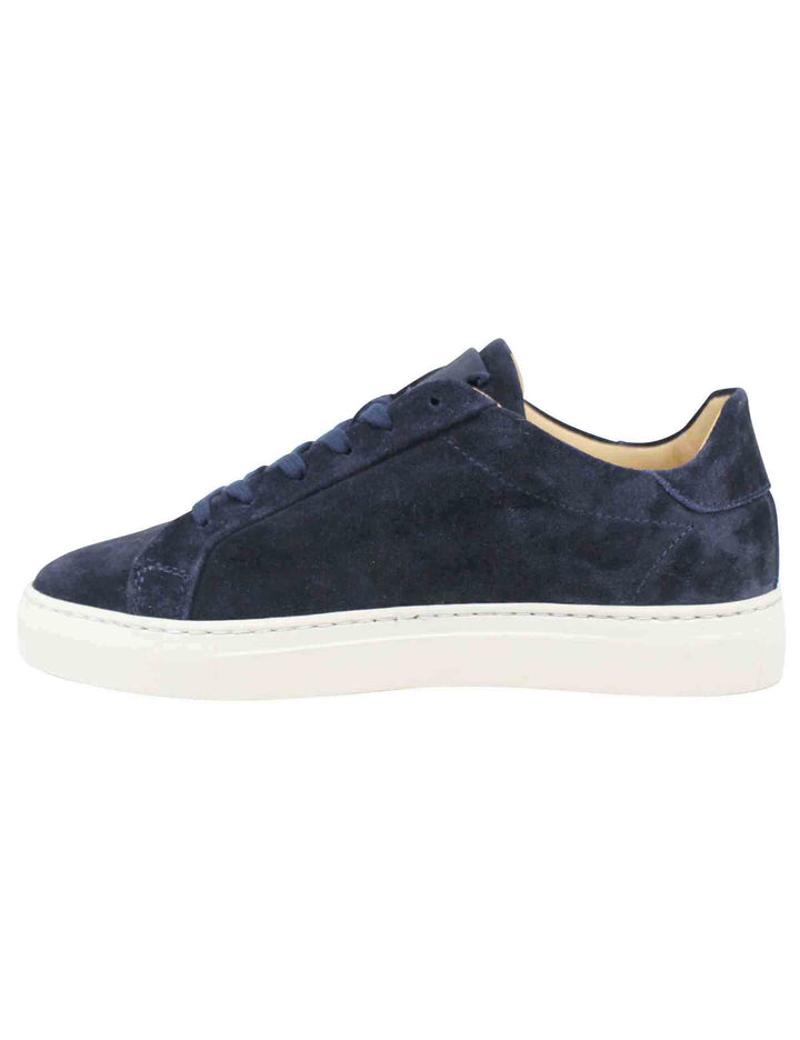 Spatarella Sneakers uomo in camoscio blu 50% di sconto con spedizione gratuita