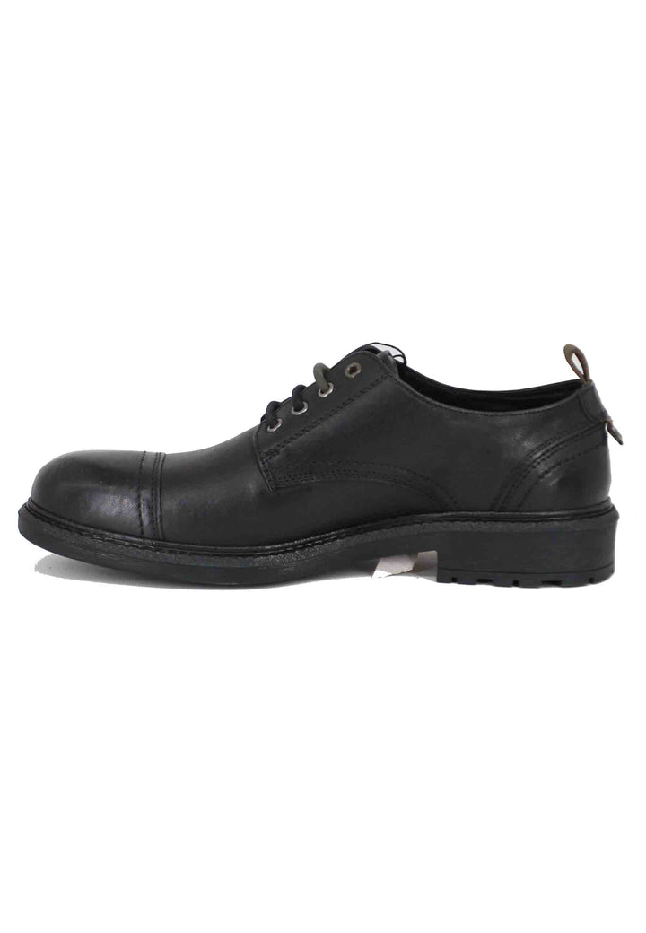 Spatarella Stringate uomo in pelle nera Maywood Shopping Online