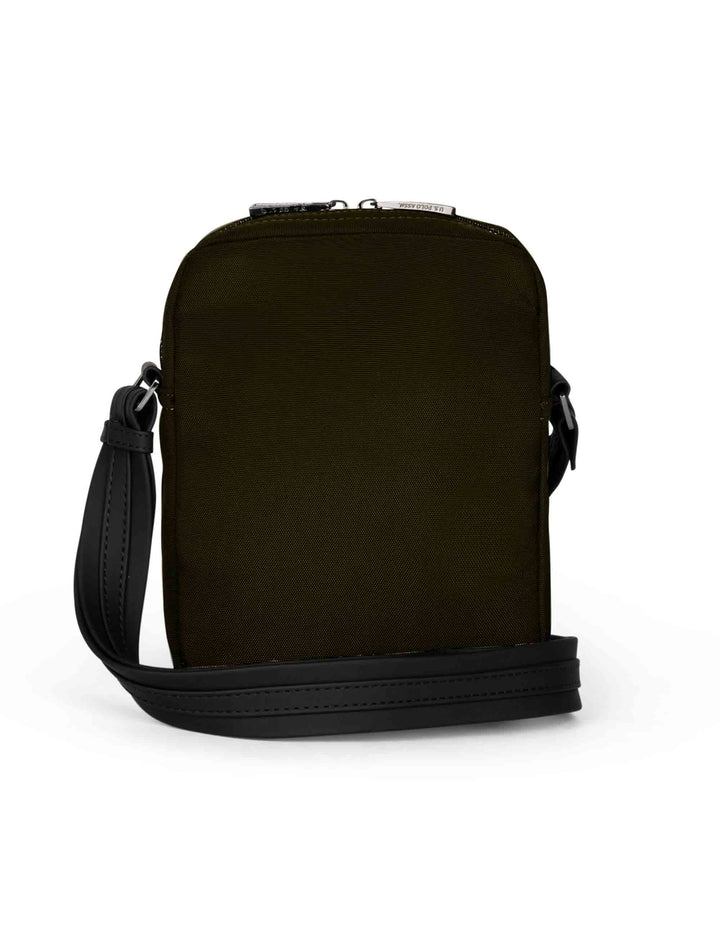 Spatarella Borselli uomo Oliver in nylon nero Nuova