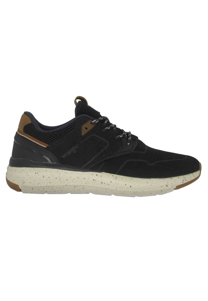 Spatarella Sneakers uomo Pioneer Suede in pelle blu con suola ultra light e memory foam Offerta speciale