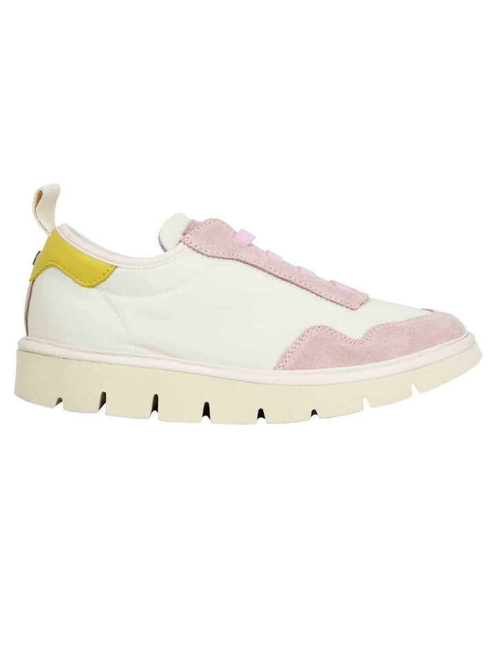 Spatarella Sneakers donna in tessuto off white Bestseller