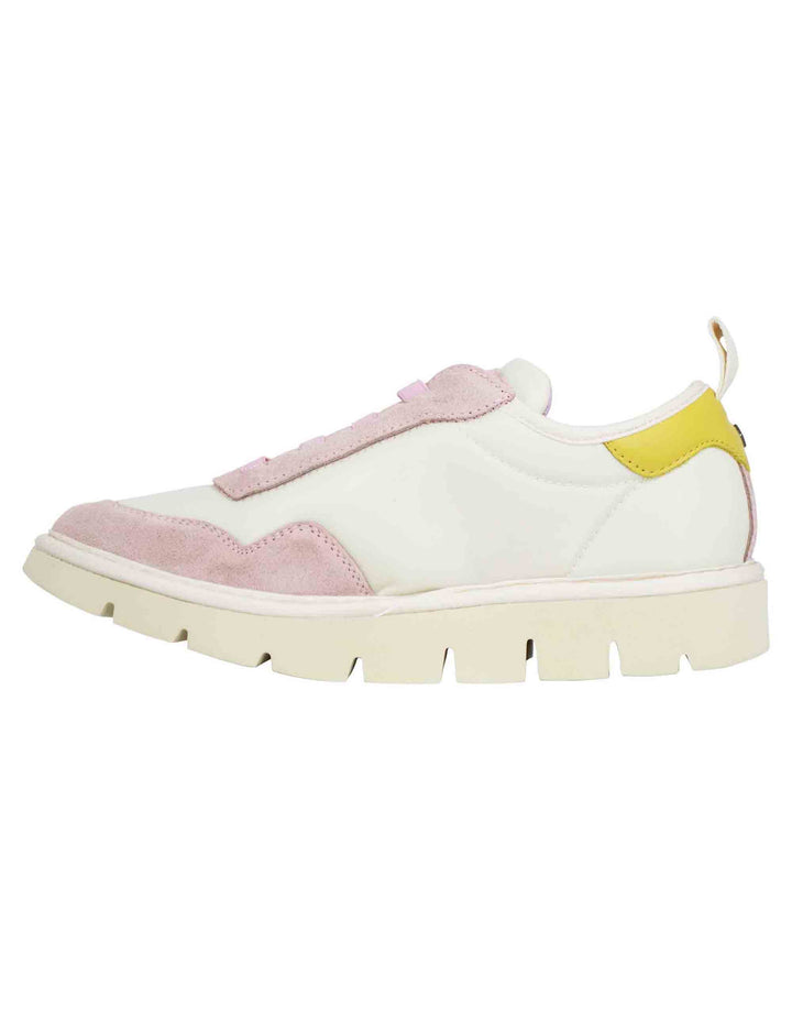 Spatarella Sneakers donna in tessuto off white Bestseller