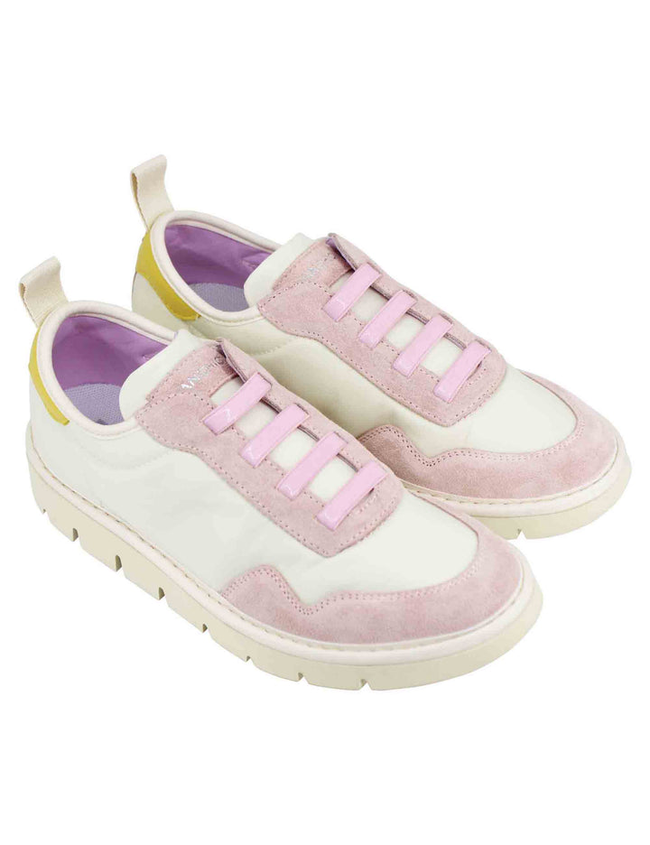 Spatarella Sneakers donna in tessuto off white Bestseller