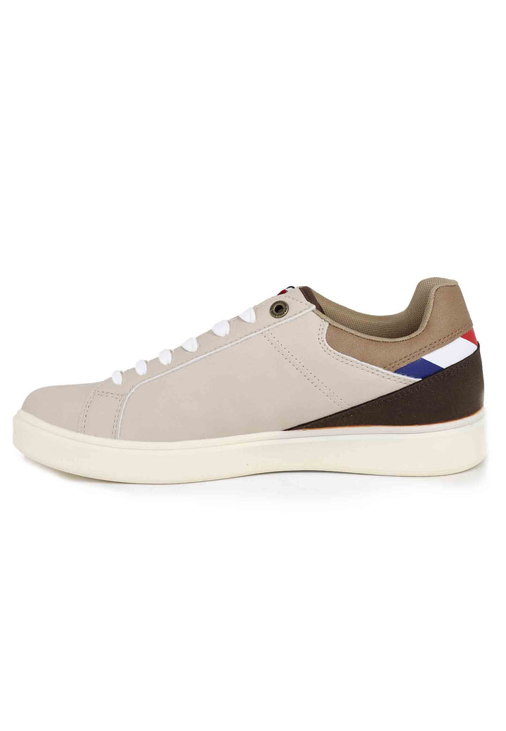 Spatarella Sneakers uomo in eco pelle taupe In Linea