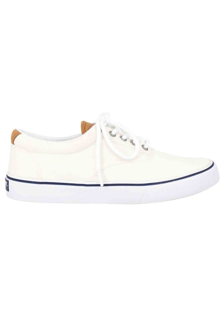 Spatarella Sneakers uomo Top Sider in canvas bianco Latest stili