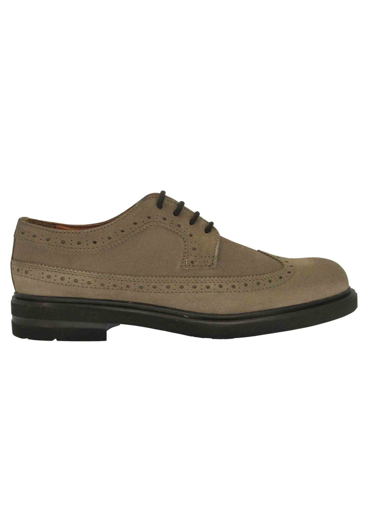 Spatarella Stringate uomo in pelle nera con impunture e suola ultra leggera Fino al 50% di sconto